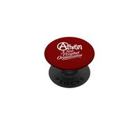Motif athéisme cer t Slogan Blanc PopSockets PopGrip Adhésif