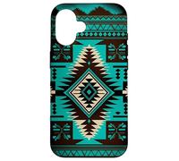 Motif aztèque du sud-Ouest indigène de la Turquie des Amériques Coque pour iPhone 16