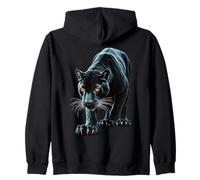 Motif aztèque Mexique Maya Panther Sweat à Capuche