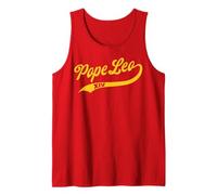 Motif Baseball Classique Pope Leo 14 Débardeur