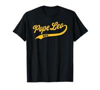 Motif Baseball Classique Pope Leo 14 T-Shirt