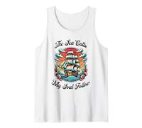 Motif Bateau à Voile Vintage, Look rétro Tatouage mer désir Débardeur