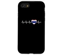 Motif battements de cœur thaïlandais en Forme de cœur Coque pour iPhone SE (2020) / 7/8