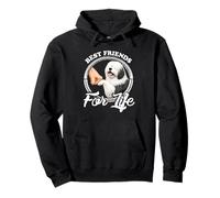Motif Berger Anglais Amant Un Beau Chien de Berger Anglais Sweat à Capuche
