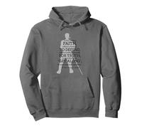 Motif Blessed Pier Giorgio Frassati Faith and Devotion Sweat à Capuche