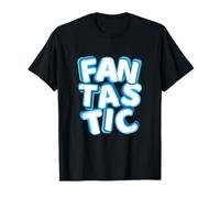 Motif bleu fantastique bleu T-Shirt