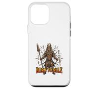 Motif Born to Rule Ancient Egyptian King Power Coque pour iPhone 12 Mini