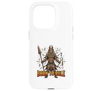 Motif Born to Rule Ancient Egyptian King Power Coque pour iPhone 15 Pro