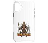 Motif Born to Rule Ancient Egyptian King Power Coque pour iPhone 16 Plus