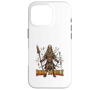 Motif Born to Rule Ancient Egyptian King Power Coque pour iPhone 16 Pro