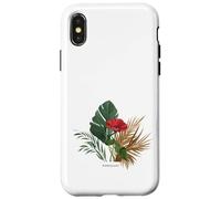Motif botanique de Fleurs Tropicales du Paraguay Coque pour iPhone X/XS