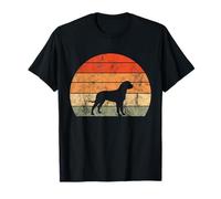 Motif Bouledogue rétro - Silhouette Vintage pour Amoureux des Chiens T-Shirt
