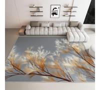 Motif Brindille Tapis 60x90 cm Paysage d'automne Moquette Antiderapant à Poils Courts Tapis 3D Lavable en Machine Convient aux EntréEs Couloirs et Portes d'Entrée a-3930