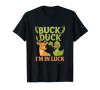 Motif Buck Duck I'm in Luck pour la pêche et la Chasse T-Shirt