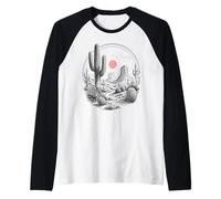 Motif Cactus du sud-Ouest du désert Manche Raglan