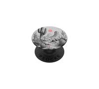 Motif Cactus du sud-Ouest du désert PopSockets PopGrip Adhésif