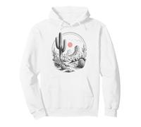 Motif Cactus du sud-Ouest du désert Sweat à Capuche