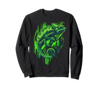 Motif caméléon Amoureux des Animaux Sweatshirt