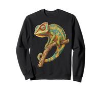 Motif caméléon Animal Illustration caméléon Sweatshirt