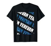 Motif Camouflage Bleu Erevan T-Shirt