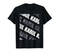 Motif Camouflage Gris Kaboul T-Shirt