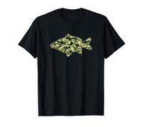 Motif camouflage pour pêche à la carpe T-Shirt