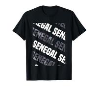 Motif Camouflage Sénégal Gris T-Shirt