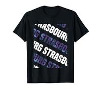 Motif Camouflage Strasbourg Violet T-Shirt