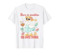Motif Canard Mignon « There is Sunshine in My Soul » T-Shirt