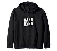 Motif Cash is King pour Un Look Cool Sweat à Capuche