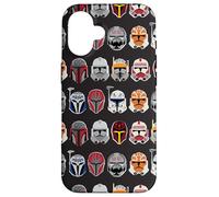 Motif Casque Star Wars The Clone Wars Trooper Coque pour iPhone 16