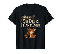Motif cerf « Oh Deer I Can't Even Cottagecore » T-Shirt
