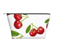 Motif Cerise, Trousse de Toilette Trousse de Maquillage Sac à cosmétiques Trousse de Toilette de Voyage Portable