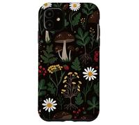 Motif Champignon Marguerite botanique Cottagecore Coque pour iPhone 11