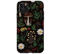 Motif Champignon Marguerite botanique Cottagecore Coque pour iPhone 11 Pro Max