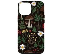 Motif Champignon Marguerite botanique Cottagecore Coque pour iPhone 12 Pro Max