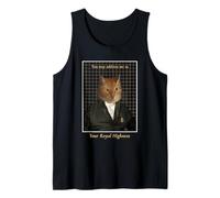 Motif Chat Amusant Your Royal Highness Débardeur