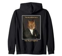 Motif Chat Amusant Your Royal Highness Sweat à Capuche