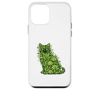 Motif Chat botanique pour Amoureux des Plantes Coque pour iPhone 12 Mini