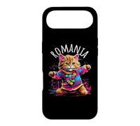 Motif Chat Dansant coloré et Amusant en Roumanie Coque pour iPhone Air