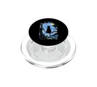Motif Chat étoilé PopSockets PopGrip pour MagSafe