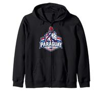 Motif Chevalier Lion du Paraguay Paz Y Justicia Heritage Sweat à Capuche