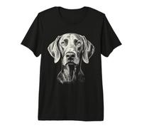Motif Chien de Weimar Braque de Weimar T-Shirt Haut de Gamme