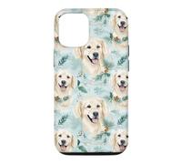 Motif Chien Golden Retriever Coque pour iPhone 12/12 Pro