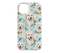 Motif Chien Golden Retriever Coque pour iPhone 14 Plus