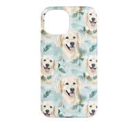 Motif Chien Golden Retriever Coque pour iPhone 15