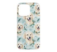 Motif Chien Golden Retriever Coque pour iPhone 15 Pro Max