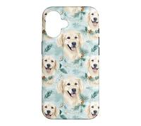 Motif Chien Golden Retriever Coque pour iPhone 16