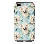 Motif Chien Golden Retriever Coque pour iPhone 7 Plus/8 Plus