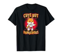 Motif Chien Mignon mais Dangereux pratiquant Le karaté T-Shirt